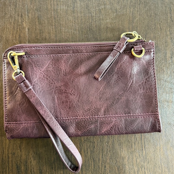 Joy Susan Elegant Deep Purple Wristlet - Picture 8 of 9